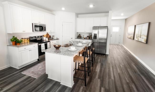 The essence of exceptional living a kitchen with white cabinets