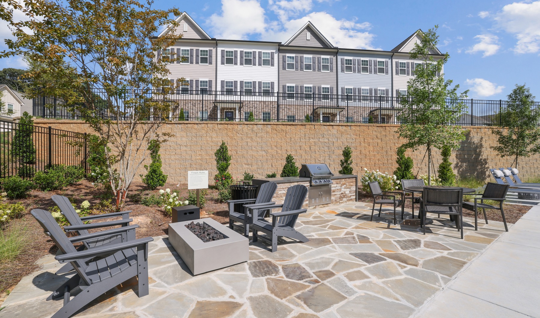 outdoor grilling station with fire pit and seating outdoor grilling station with fire pit and seating