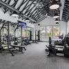 fitness center with yoga studio